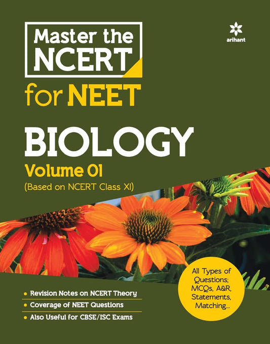 C202 Master the NCERT for NEET and JEE Biology Vol 1