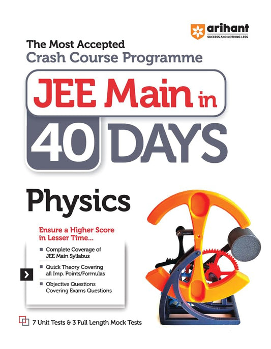 C142 - JEE MAIN IN 40 Days Crash Course Programme Physics 2024