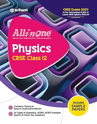 F976 All In One Class 12th Physics for CBSE Exam 2024