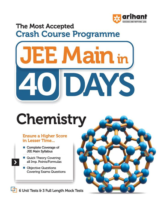 C143 - JEE MAIN IN 40 Days Crash Course Programme Chemistry 2024