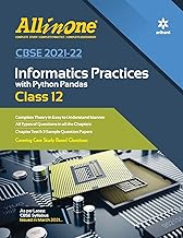F987 All In One Class 12th Informatics Practices with Python Pandas for CBSE Exam 2024