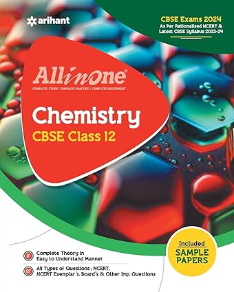 F977 All In One Class 12th Chemistry for CBSE Exam 2024