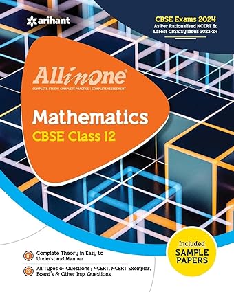 F978 All In One Class 12th Mathematics for CBSE Exam 2024